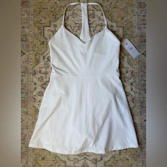 New Spiritual Gangster Jet Active Mini Dress in White Womens Small Anthropologie - Picture 2 of 10